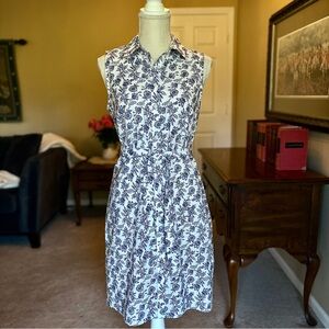 Tommy Hilfiger || Chic Mid-Knee Linen Dress with Tie NEVER WORN 🪺